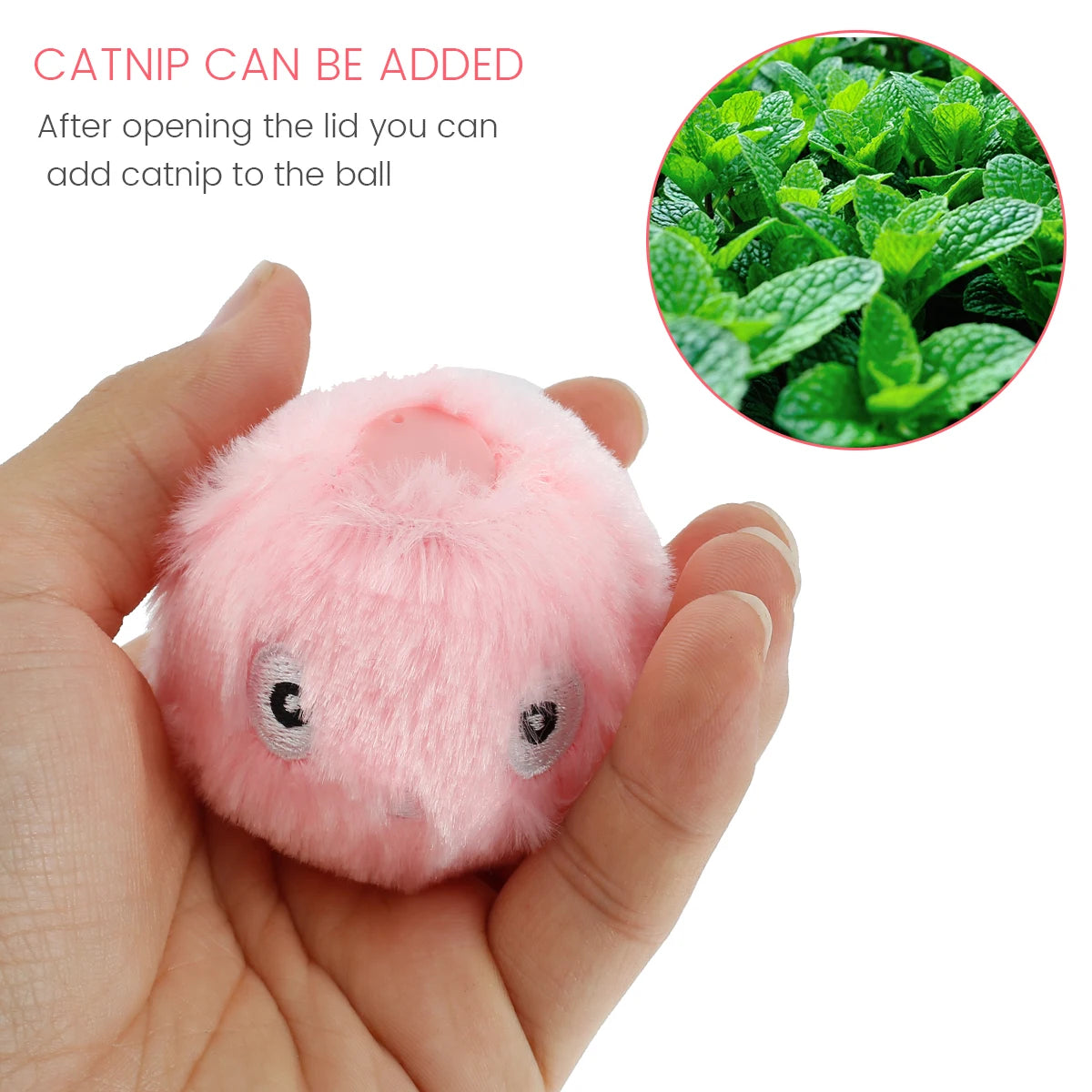 Fluffy Plushy Interactive Chirping Balls