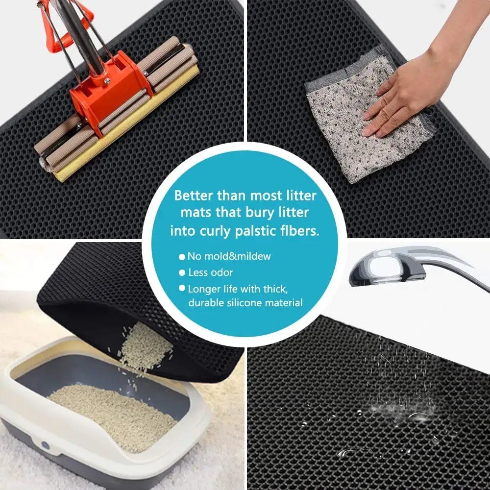 Waterproof Litter Mat With Double Layer