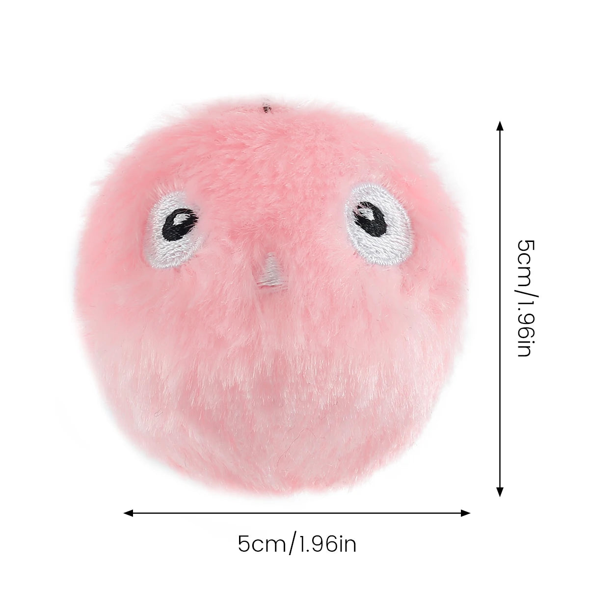 Fluffy Plushy Interactive Chirping Balls