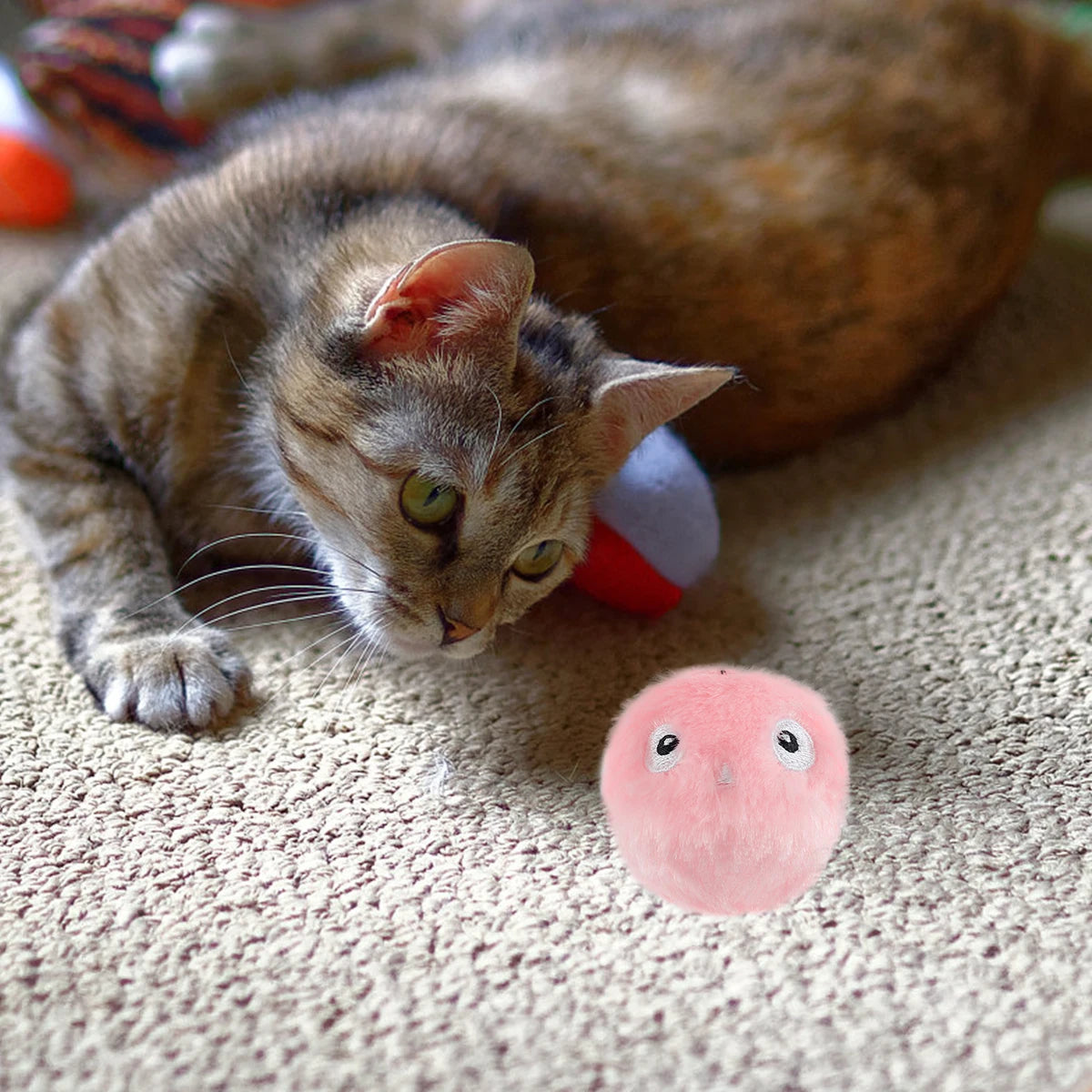 Fluffy Plushy Interactive Chirping Balls