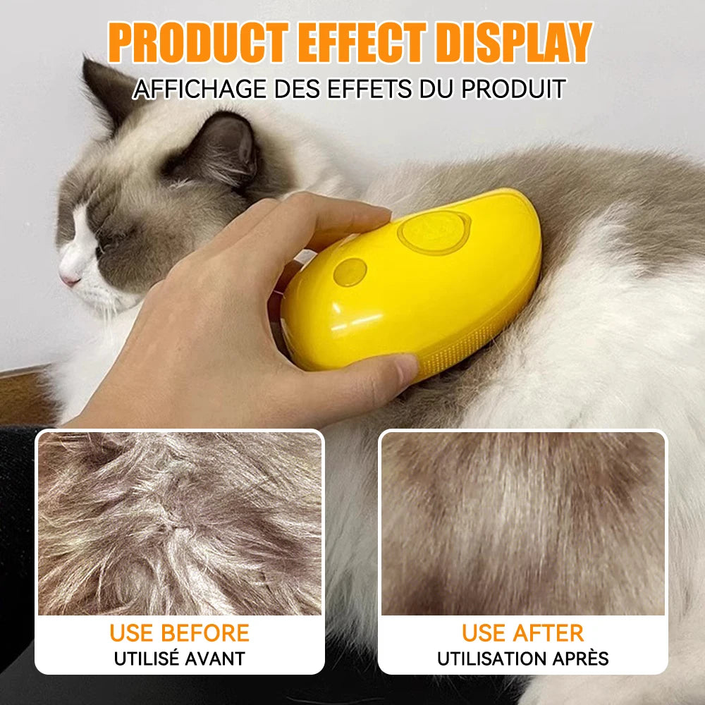 Water Steam Brush for Cat