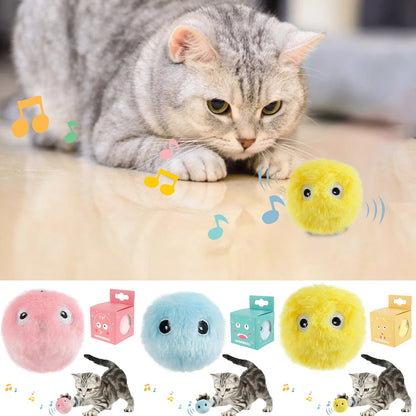 Fluffy Plushy Interactive Chirping Balls