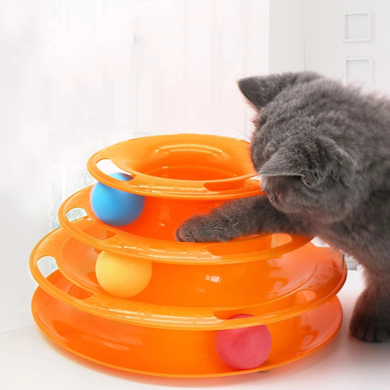 Three-layer Turntable interactive toy